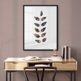 Poster Fredriksson - Feuilles marbrées 