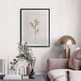 Poster Blumen Illustration - Vergissmeinnicht - Goed Blauw 