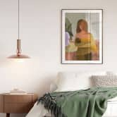 Poster Starke Mutter mit Kind - Goed Blauw 
