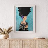 Plakat Hülya - Hibiscus in your hair 