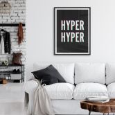 Poster Hyper Hyper - Glitch Effekt 