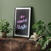 Poster Songtext - It's a kind of magic 