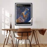 Poster James Webb Telescope - Pillars of Creation Compass 