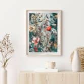 Plakat Forårseng med blomster - Jaszke 