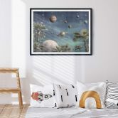 Plakat Kikki Belle - Tropical Fantasy in Space 