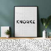 Poster Knorke 