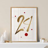 Poster Kubistika - 24 Days of Glory 