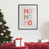Plakat Jul Ho Ho Ho - Menina Lisboa 