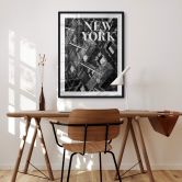 Poster Martin - Feuerleiter in New York 