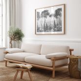 Poster Idyllische Pflanzenlandschaft - Ms Tiff 
