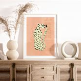 Poster Eleganter Gepard mit Sonnenbrille - Oltmanns 