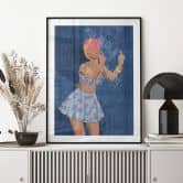 Poster Rockabilly Girl: Not your girl - Oltmanns 