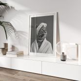 Poster Royale Pause Spa avec Léopard - Rahner 