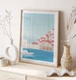Poster Urlaub in Kroatien - Rivers 