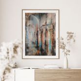 Poster Flug durch die Arkaden - Schmucker 