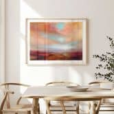 Poster Leuchtendes Feld im Sonnenlicht - Schmucker 