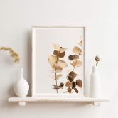 Poster 1X Studio - Goldener Eukalyptus 