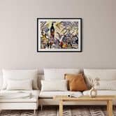 Poster Zamart - Kandinsky trifft London Big Ben 