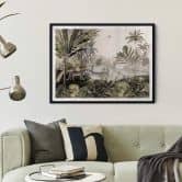 Poster Sir Edward - Landschaft mit Leoparden 