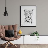 Poster Solti - Liebevoller Leopard 