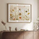 Poster Wilde Wiesenblumen im Sonnenlicht - Talen 