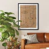 Poster Miuus Studio - Abstract Gezicht 