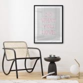 Spruch Poster - The Miuus Studio - Do what you love 