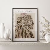 Poster Couture in een gestreepte look - Treechild 