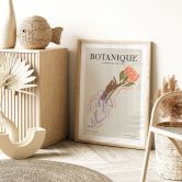 Poster Bloemengebaar met bloem - Treechild 