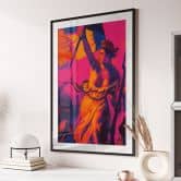 Plakat for frihedskæmpere i popkunst - Treechild 