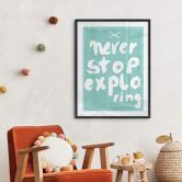 Poster Treechild - Never stop exploring 