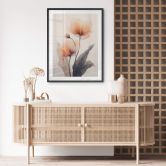 Poster Zarte Blüten - Blumenposter - Treechild 