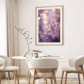 Poster Zarte Orchidee in Lila - Treechild 