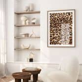 Plakat Vild leopard - Dyreprint - Tunaboylu 