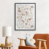 Poster Spatzen und Rotkehlchen - UN Designs 