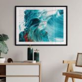 Poster Westum - Flying into the waves 