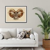 Poster Braun - Urial 