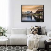 Poster Huber - Old Town Lucerne 