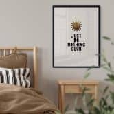 Poster Kubistika - Do Nothing Club 