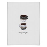 Poster Orara Studio - But First Coffee 