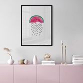 Poster Orara Studio - Wassermelonen Regen 