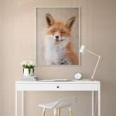 Poster van Duijn - Zufriedener Fuchs 