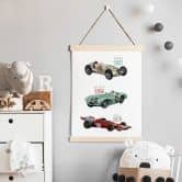 Poster Goed Blauw - Oldtimers 
