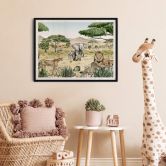 Poster Kikki Belle - Die Savanne 