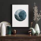 Poster Nouveauprints - Aquamarin 