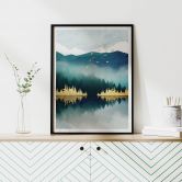 Poster SpaceFrog Designs - Morgenruhe 