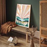 Poster SpaceFrog Designs - Retro Sommer 