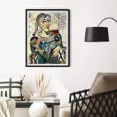 Poster Zamart - Hommage à Picasso - Dora 