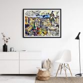 Poster Zamart - Kandinsky trifft Rom 