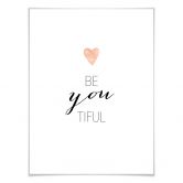 Poster Confetti & Cream - Be-you-tiful 
